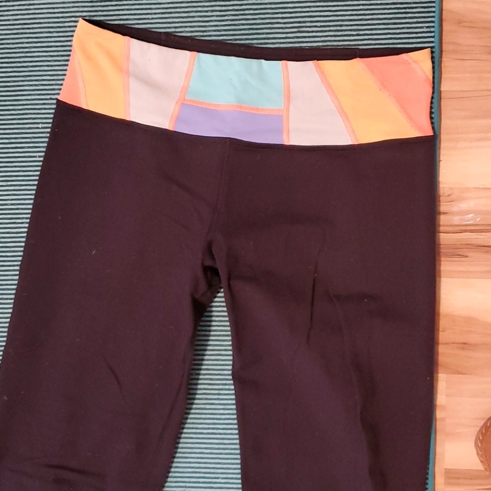 Lululemon reversible groove yoga pants 6